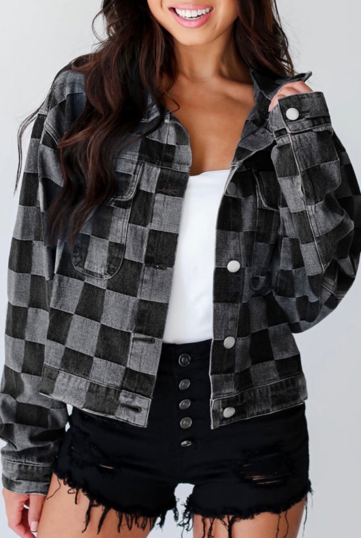 Checkered Black Magic Jacket